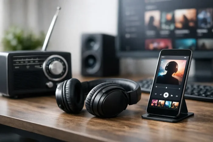 Webradio of streamingdienst voor muziekliefhebbers